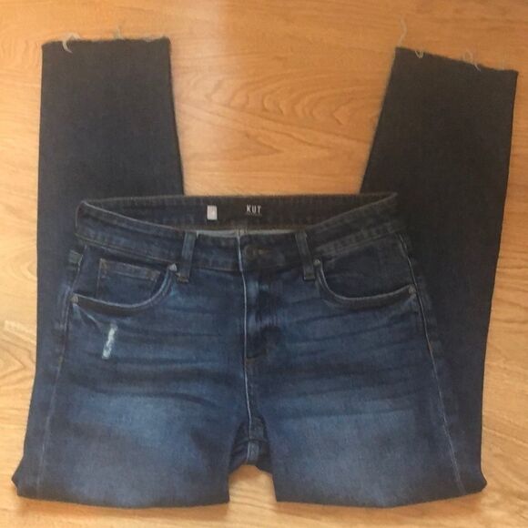KUT from the Kloth Reese ankle straight leg sz 4 - Picture 3 of 6